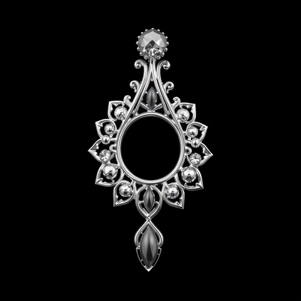 Virtual navel piercing try-on - Celestial Drop - online piercing simulator