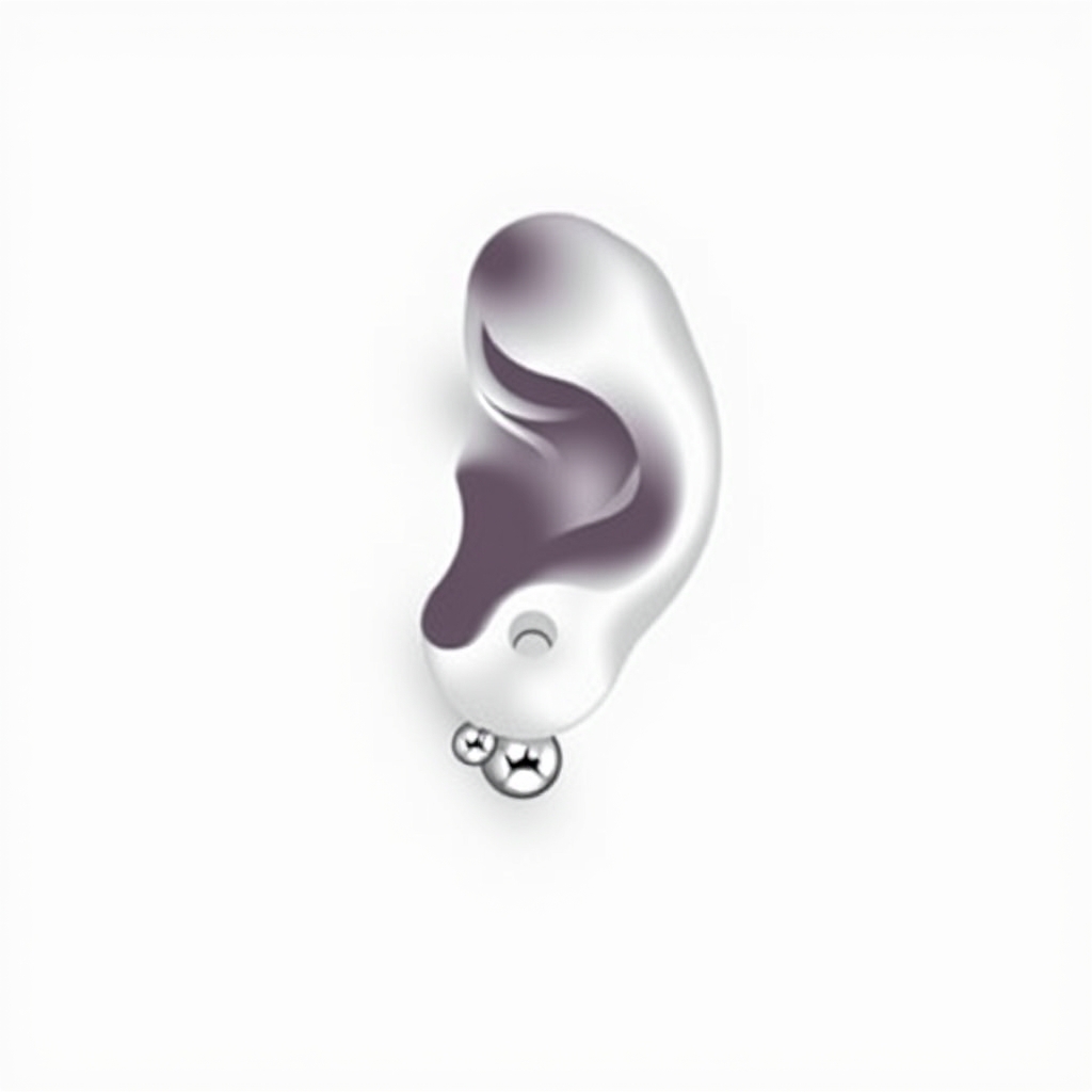 Related body modification piercing design - River of Dreams Ear Cuff - AI generated piercing idea