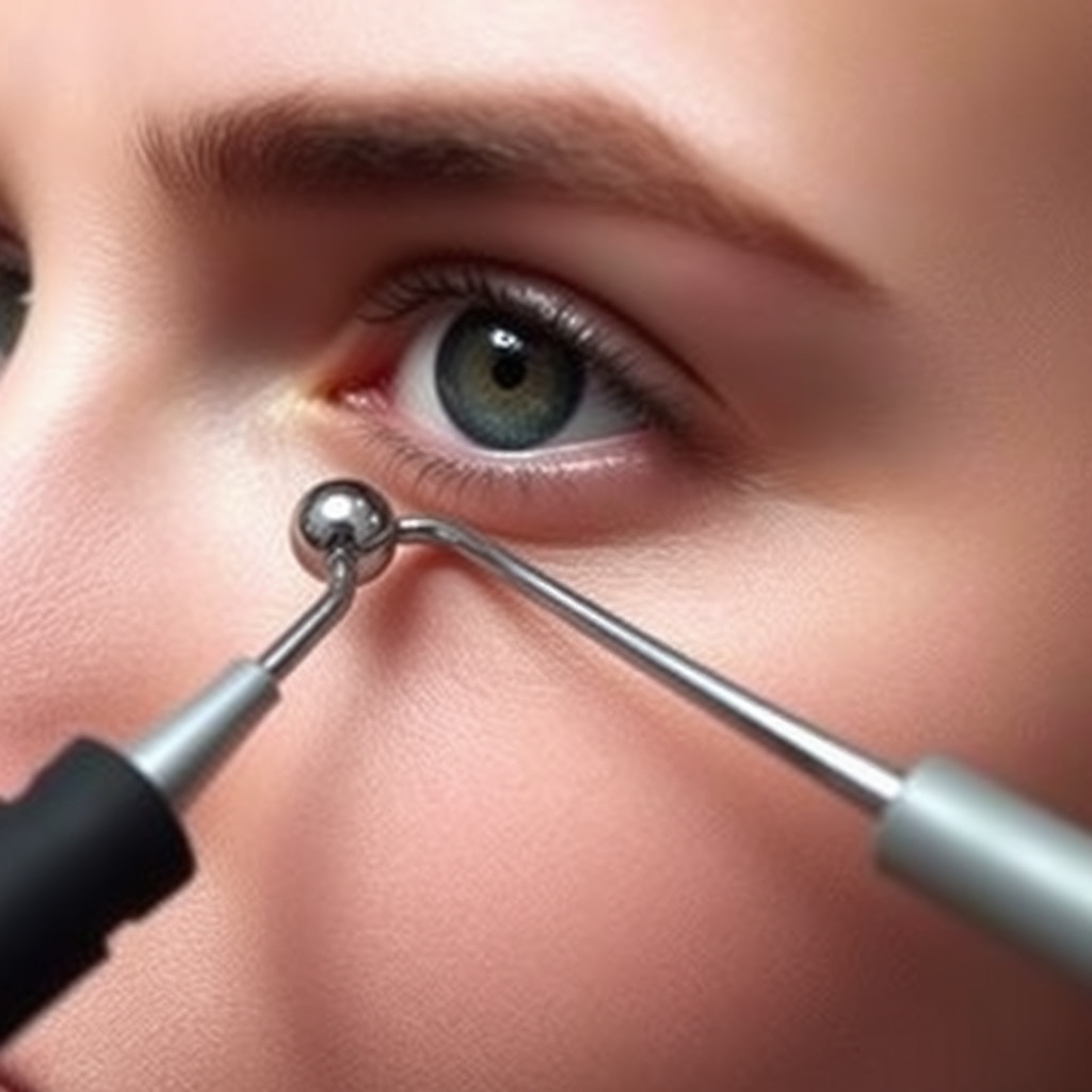 Related body jewelry piercing design - Whispering Willow Eyebrow Piercing Design - AI generated piercing idea