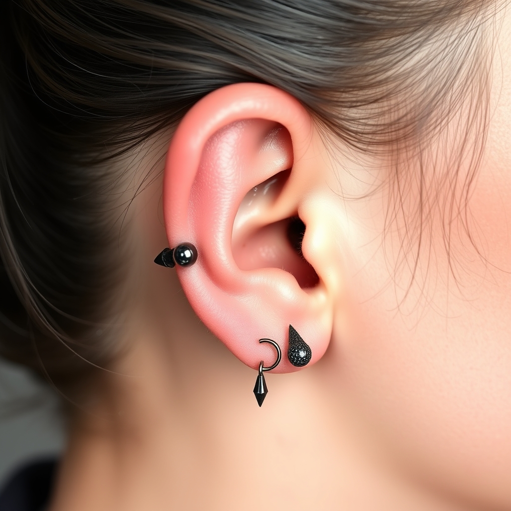 AI generated industrial design - Industrial Edge - free piercing generator result