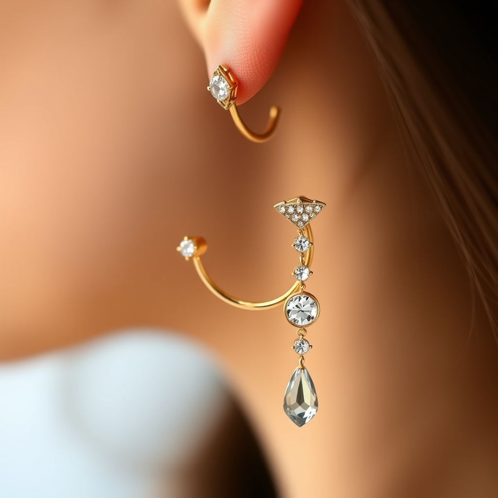 Virtual navel piercing try-on - Coiled Serpent Body Jewelry Design - online piercing simulator